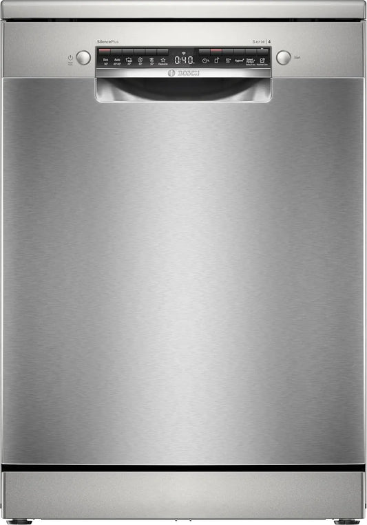 Bosch Sms4hmi09e Lavastoviglie, Wi-Fi, acciaio inox, 14 Coperti D Wifi Inox