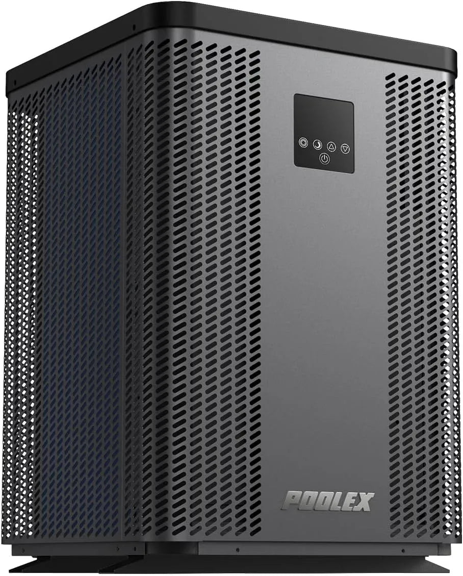 modello PC-TOP120, PC-TOP120 Silverline Top, Pompa di calore verticale monofase piscina 50-70 m3, Full Inverter, POOLEX, Riscalda e Raffredda