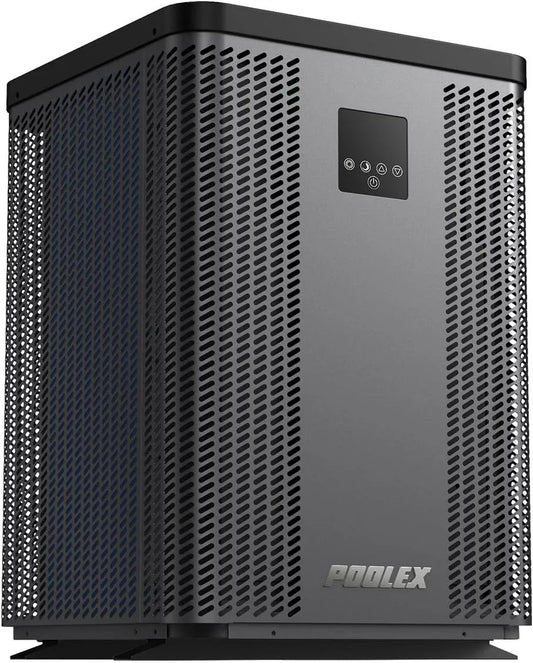 modello PC-TOP120, PC-TOP120 Silverline Top, Pompa di calore verticale monofase piscina 50-70 m3, Full Inverter, POOLEX, Riscalda e Raffredda
