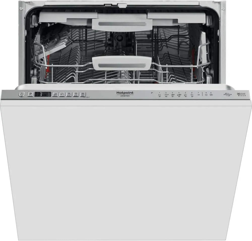 Lavastoviglie, da incasso, acciaio inox, HIS 7030 WEL, colore inox, Lavastoviglie da incasso Hotpoint: grande capacità di carico