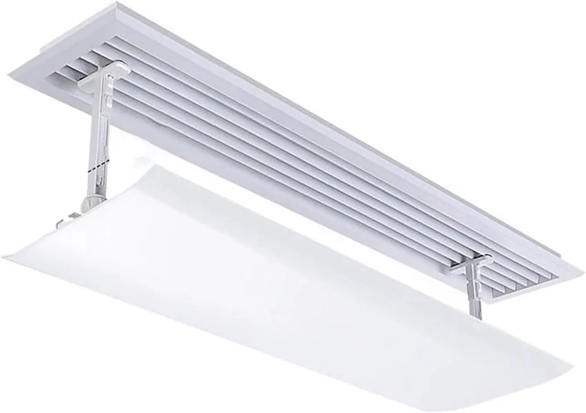 Condizionatore 40-150x20, 150x20 cm, Gancio for deflettore AC for cassetta da soffitto cm, Deflettore per condizionatore