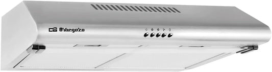 modello m3/h, 2 motores de 60 W, Orbegozo ST 07260 D IN - Campana extractora standard, 3 niveles de potencia, 2 filtros de aluminio esmontables
