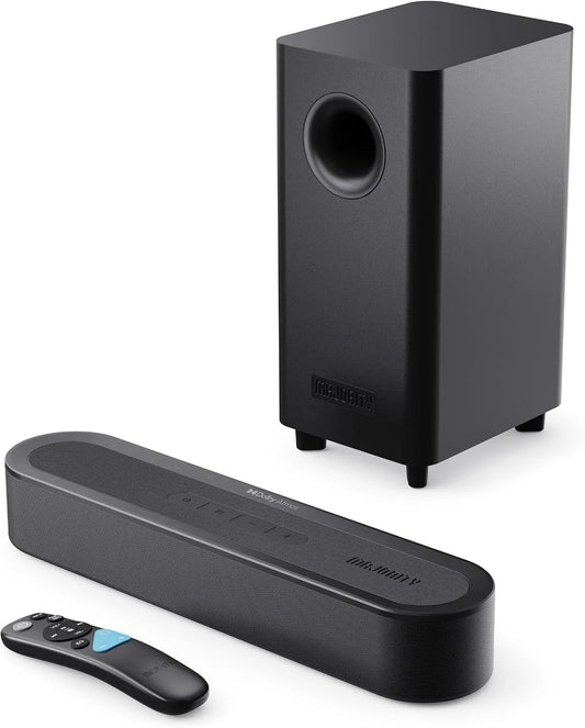 Smart TV, televisore, Majority Bowfell Axis Atmos 200W Soundbar per TV con Subwoofer Senza Fili