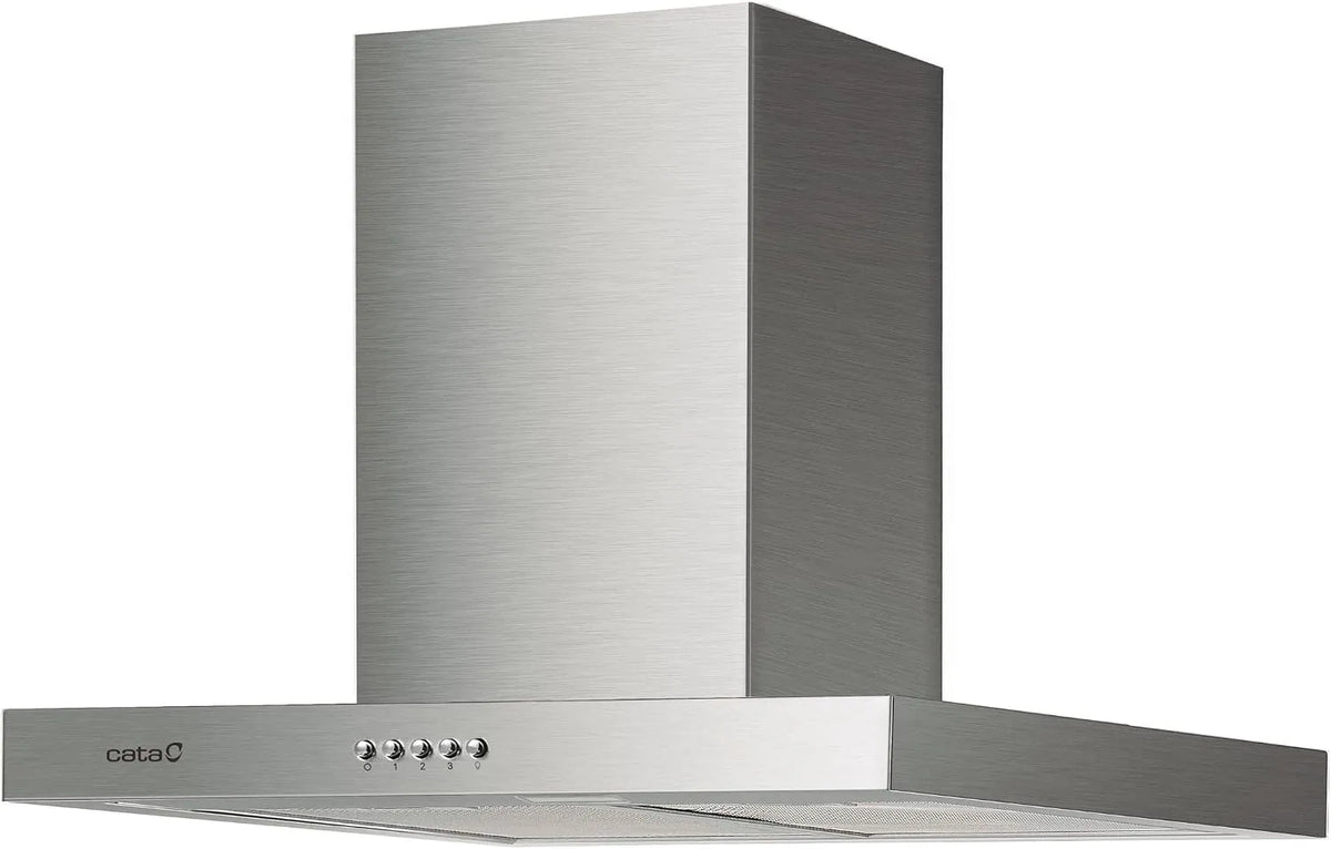 Cata ST-7000 Lavastoviglie, 69, 5 cm, 3 velocità, acciaio inox, A Cappa decorativa con pannello di controllo meccanico a 3 velocità Illuminazione a