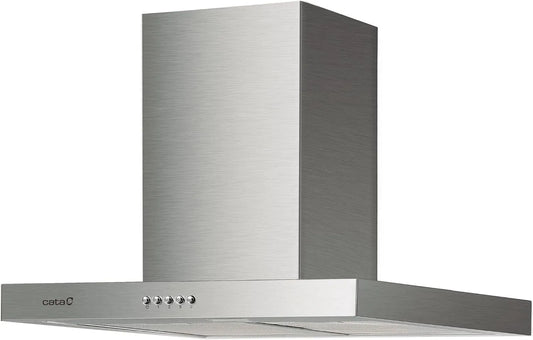 Cata ST-7000 Lavastoviglie, 69, 5 cm, 3 velocità, acciaio inox, A Cappa decorativa con pannello di controllo meccanico a 3 velocità Illuminazione a