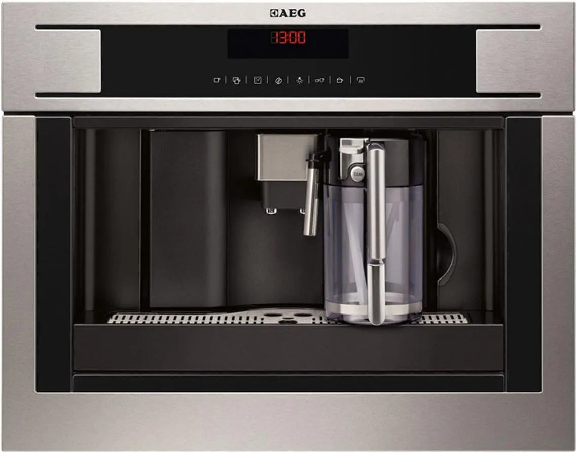 AEG M Incasso Espresso, Caffè Espresso compatte Acciaio Inossidabile macchina per il caffè pe4571