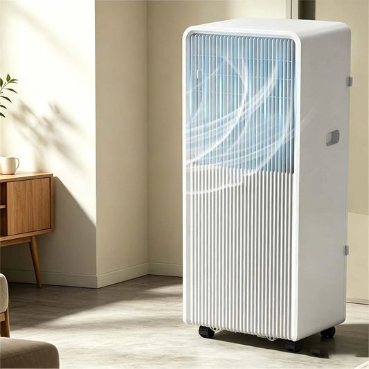 Condizionatore, portatile, ruote di trasporto, Inverter, Filtro Antipolvere e Ruote 360, Pannello di Controllo Smart, Q3, Riscaldamento