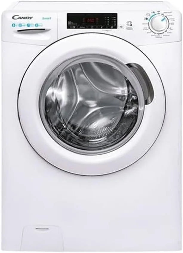 Candy CSS128TE-11 Lavatrice, 8 kg, classe energetica D, bianco, Candy Smart CSS128TE-11 Lavatrice 8 kg Centrifuga 1200 Giri