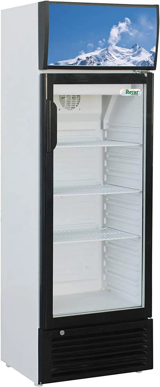 modello Lt.170, temp.positiva a colonna con porta in vetro da Lt.170, Generico Vetrina bibite refrigerata