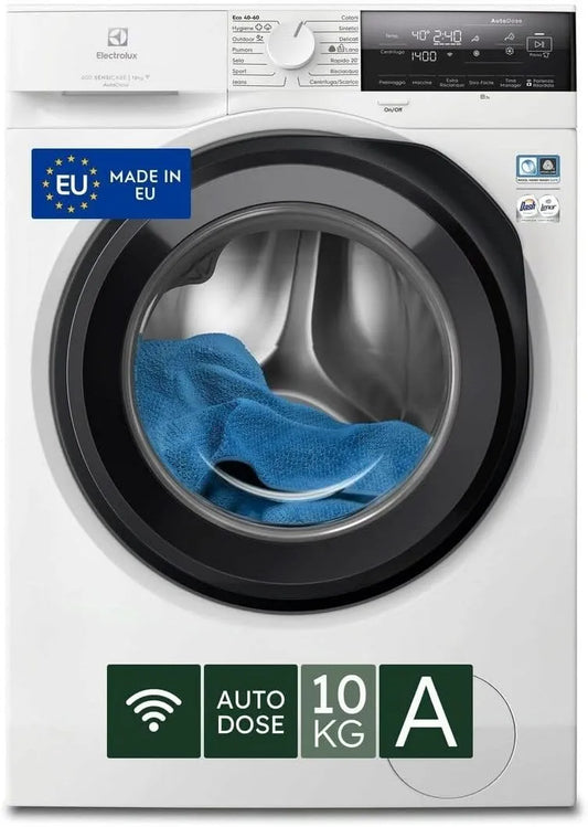 Electrolux Serie 600 EW6F310GQ Lavatrice, 10 kg, classe energetica A, Wi-Fi, Programma Eco 40, 60, 1351 giri, min, AutoDose Integrato e Connettività