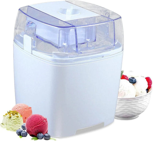 Congelatore, 5 L, freezer verticale, 5 L per Frozen Yogurt Sorbetto e Gelato, Gelatiera Automatica Frozen Yogurt Gelatiera Food Soft Gelatiera per la