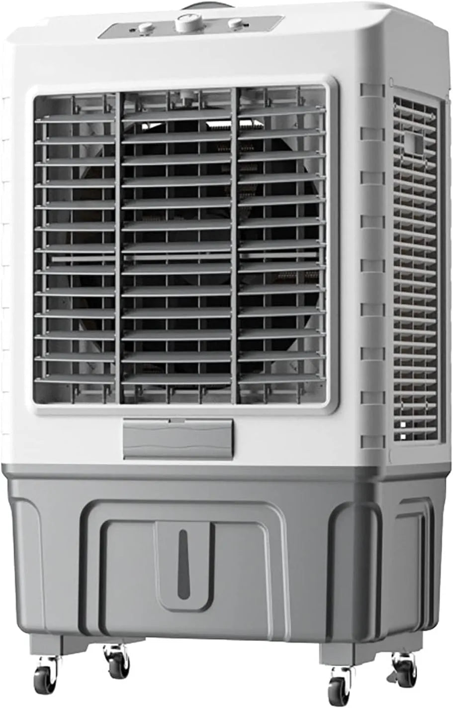 Dell umidificatore 3 in 1, Raffrescatore evaporativo, Serbatoio 'Acqua da 55 Litri, Motore Potente, Raffreddamento efficiente per Uso Domestico e