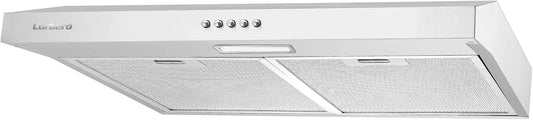 60 cm, IVORI622W Campana Convenzionale, Portata 192, 7 m3/h, Corberó IVORI622W m3/h, 3 velocità, 2 X Filtro Alluminio, Colore Bianco, Efficienza