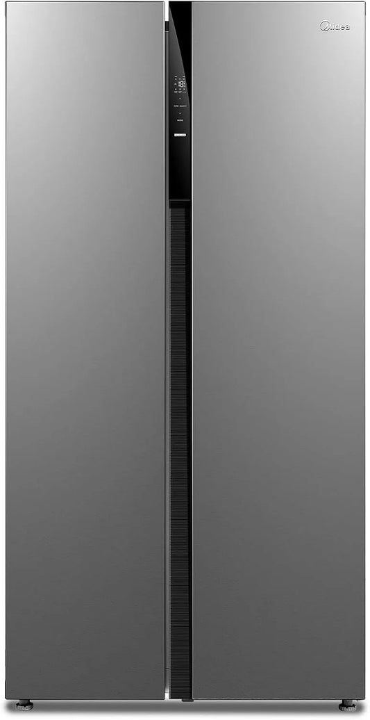 Frigorifero MERS530FGE02, 548 L, 35 dB, No Frost, illuminazione LED, Inverter, acciaio inox, 324 KWH, annum, Nofrost, 548L, 35dB, Midea