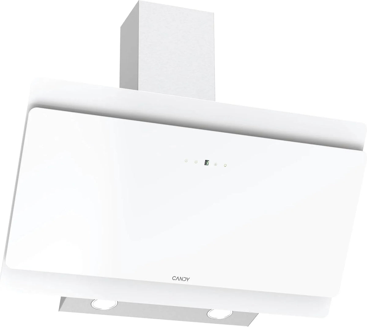 Candy M3/H Cappa aspirante, 90 CM, 213 W, 620 m3/h, 60 dB, cappa da cucina, illuminazione LED, timer, bianco, 4 Livelli Potenza, Valvola Antiretorno