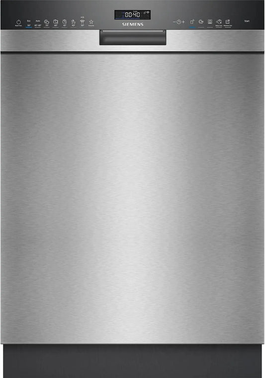 Siemens iQ500 SN45ZS07CE Lavastoviglie, 60 cm, varioSpeed Plus, aquaStop, iQ500 Smart Lavastoviglie Sottopiano, Made in Germany, cassetto portaposate