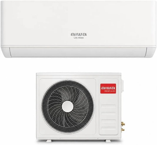 Condizionatore 12CHSD/XA41 R32, classe energetica A, Wi-Fi, Inverter, bianco, CLIMATIZZATORE/CONDIZIONATORE AIWA MONOSPLIT 12CHSD/XA41 12000 BTU GAS