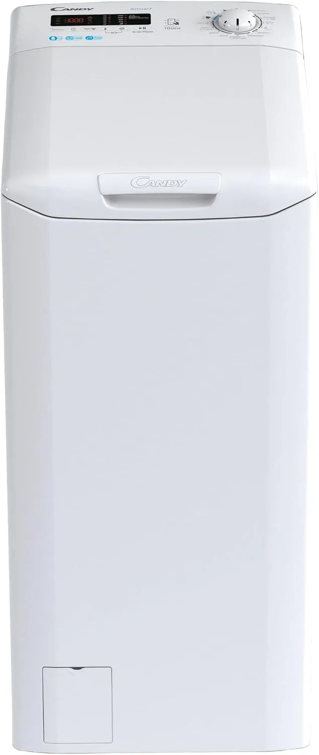 Candy 282D2/1-11 Lavatrice, 8 kg, bianco, min Bianco, Candy Smart CST 282D2/1-11 lavatrice Caricamento dall'alto 8 kg 1200 Giri