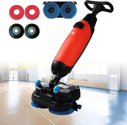 Lavasciuga, 43 Cm, lavatrice, asciugatrice, professionale, rosso, Motore A 240 Giri, Min, Rotazione A 360°, Serbatoi Separati, Red